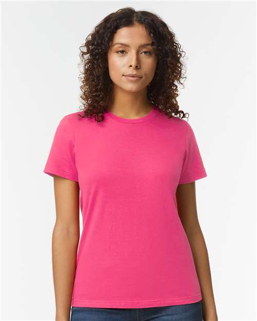 Gildan Women's Softstyle® Midweight T-Shirt - Model Front