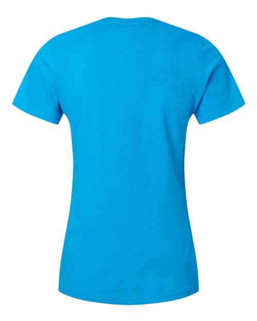 Women's Softstyle® Midweight T-Shirt - Sapphire Back