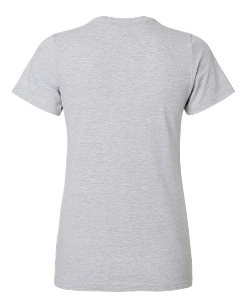 Women's Softstyle® Midweight T-Shirt - Sport Grey Back