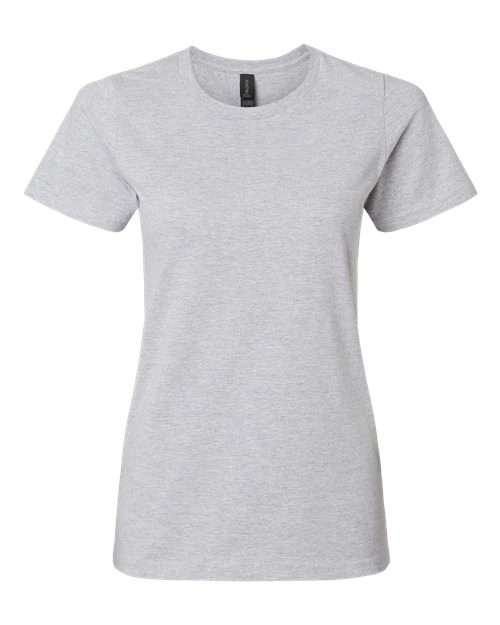Women's Softstyle® Midweight T-Shirt - Sport Grey Front