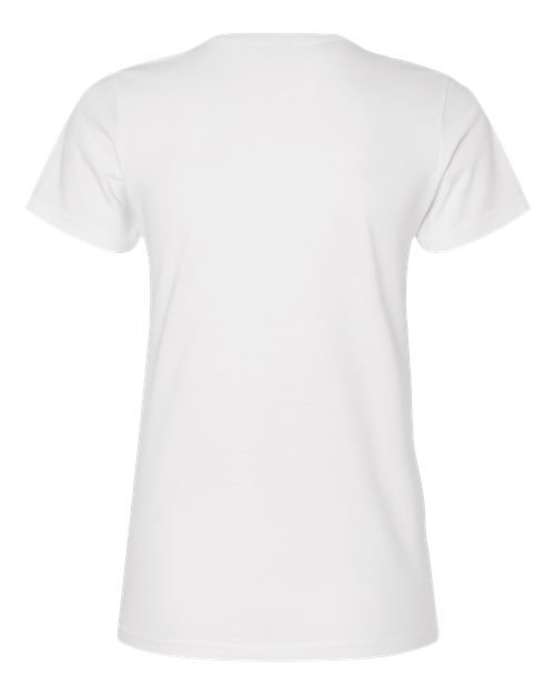 Women's Softstyle® Midweight T-Shirt - White Back