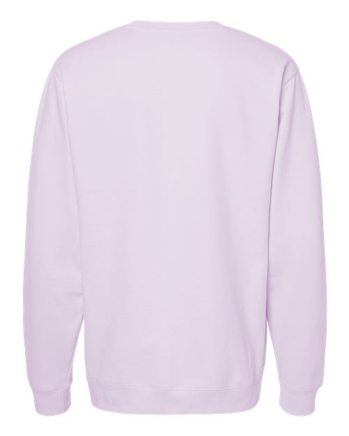Unisex Midweight Crewneck Sweatshirt - Lavender Back