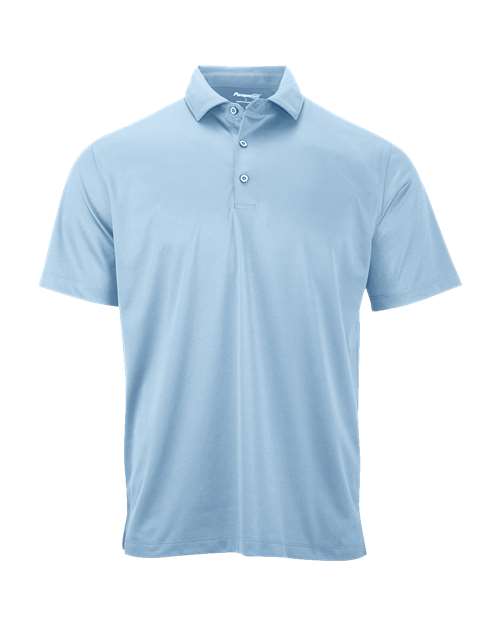 Men's Preakness Micro Mesh Polo - Blue Mist Front