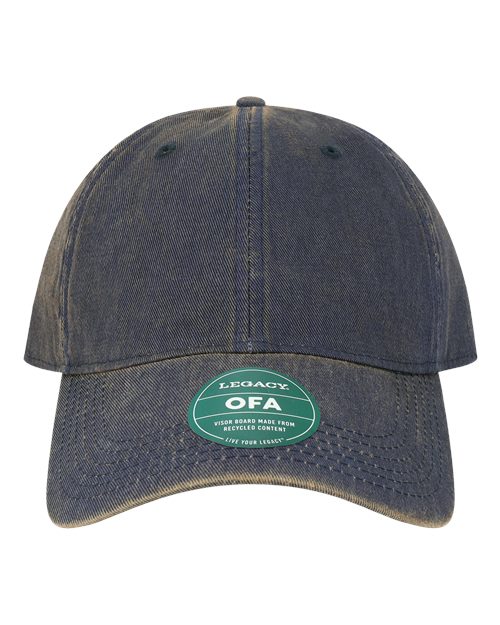 Old Favorite Solid Twill Cap - Navy Front