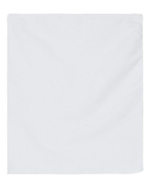 Sublimation Standard Rally Towel - White Front