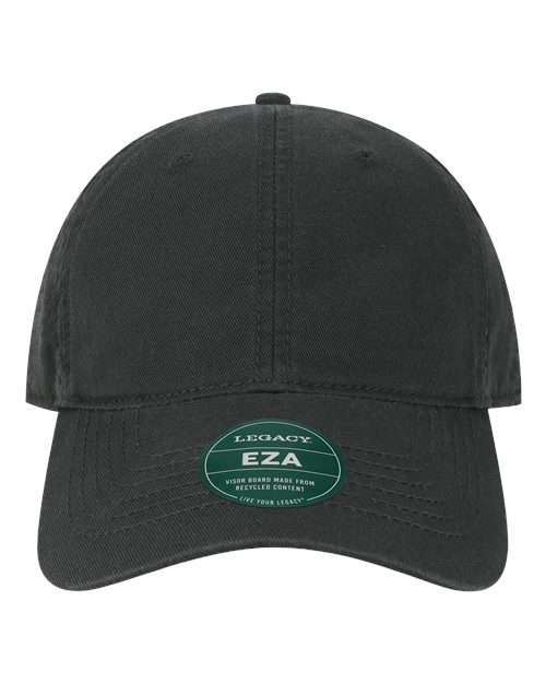 Relaxed Twill Dad Hat - Black Front