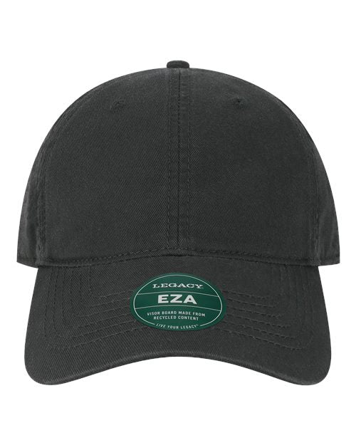 LEGACY Relaxed Twill Dad Hat - Black Front