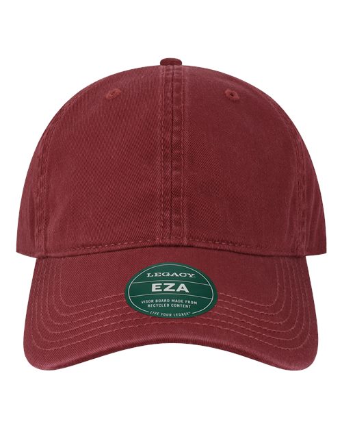 Relaxed Twill Dad Hat - Burgundy Front