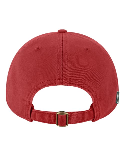 Relaxed Twill Dad Hat - Cardinal Back