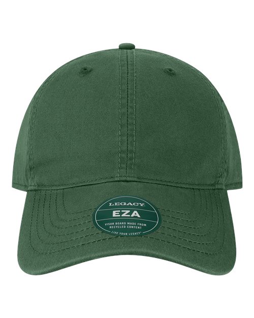 Relaxed Twill Dad Hat - Dark Green Front