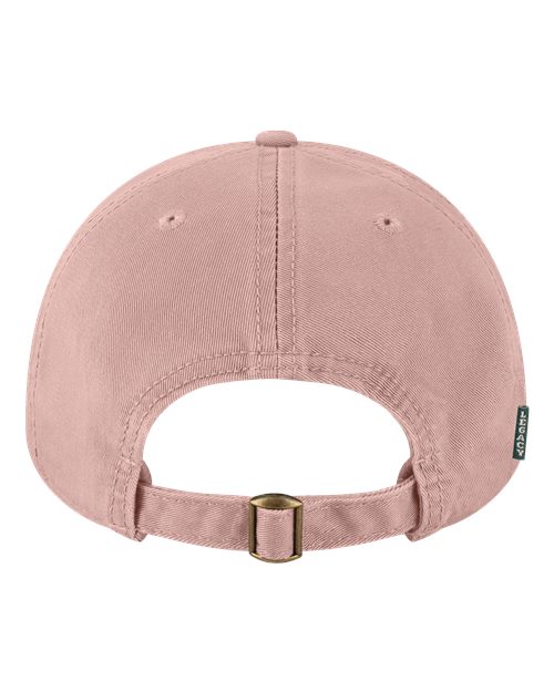 Relaxed Twill Dad Hat - Dusty Rose Back