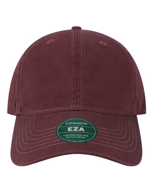 Relaxed Twill Dad Hat - Maroon Front