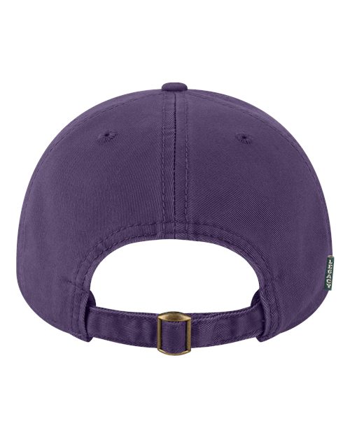 Relaxed Twill Dad Hat - Purple Back
