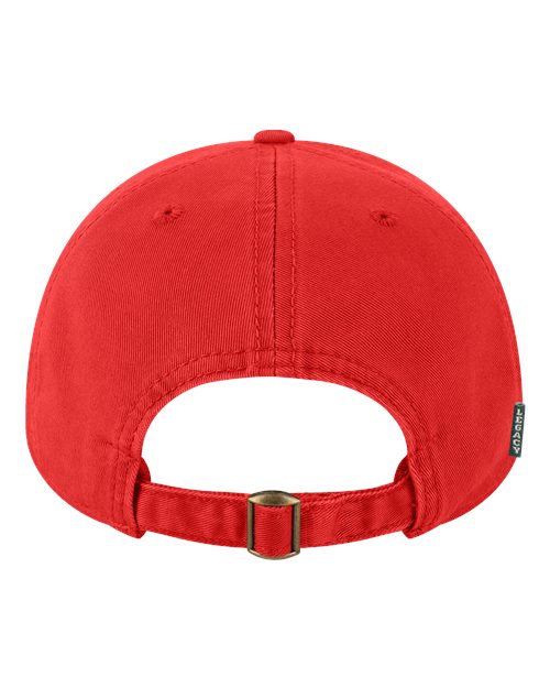 Relaxed Twill Dad Hat - Scarlet Back