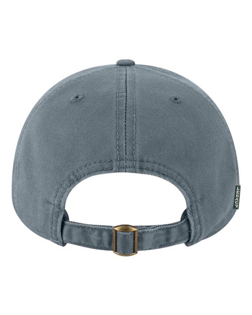Relaxed Twill Dad Hat - Slate Blue Back