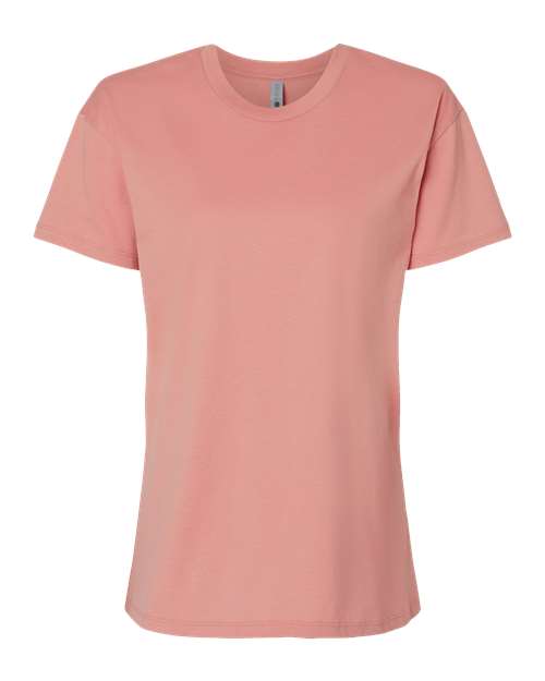 Women's Cotton Relaxed T-Shirt - Desert Pink Front