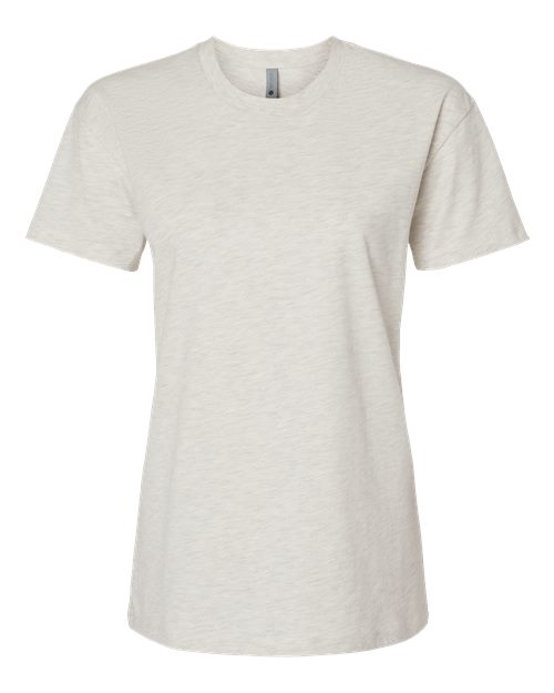 Women's Cotton Relaxed T-Shirt - Oatmeal Front