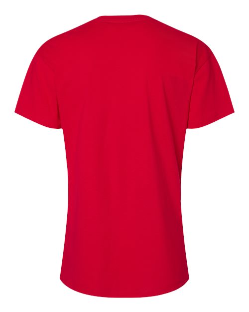 Women's Cotton Relaxed T-Shirt - Red Back