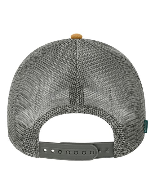 Lo-Pro Snapback Trucker Cap - Caramel/ Dark Grey Back