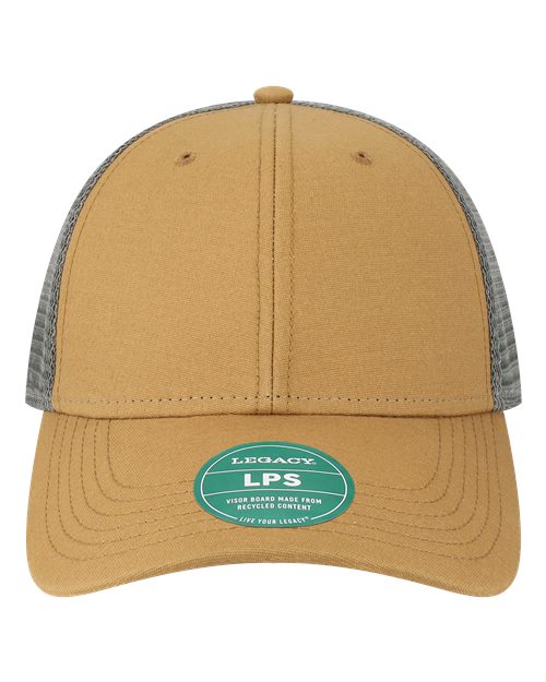Lo-Pro Snapback Trucker Cap - Caramel/ Dark Grey Front