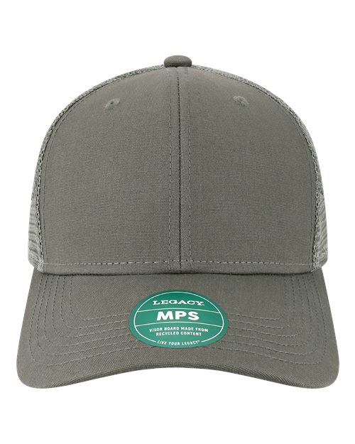 Mid-Pro Snapback Trucker Cap - Dark Grey/ Dark Grey Front