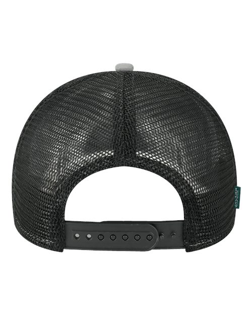 Mid-Pro Snapback Trucker Cap - Grey/ Caramel/ Black Back