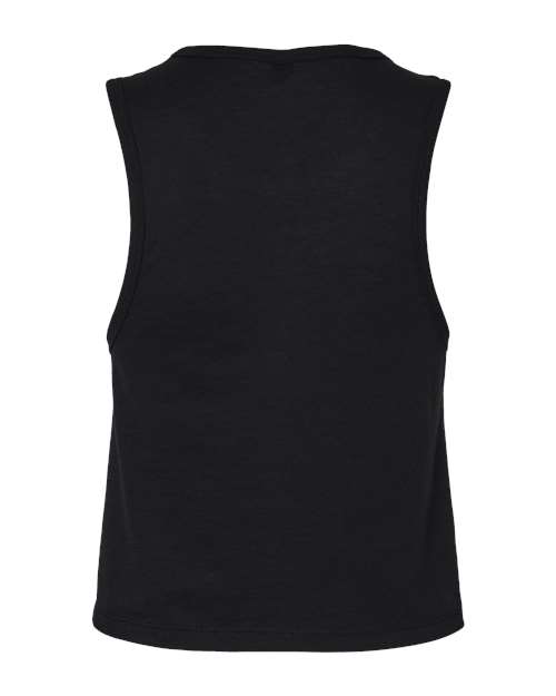 Women's Festival Crop Tank - Black Back