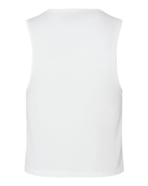Women's Festival Crop Tank - White Back