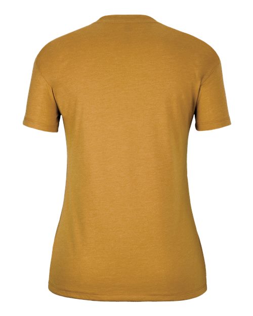 Women's CVC Relaxed T-Shirt - Antique Gold Back