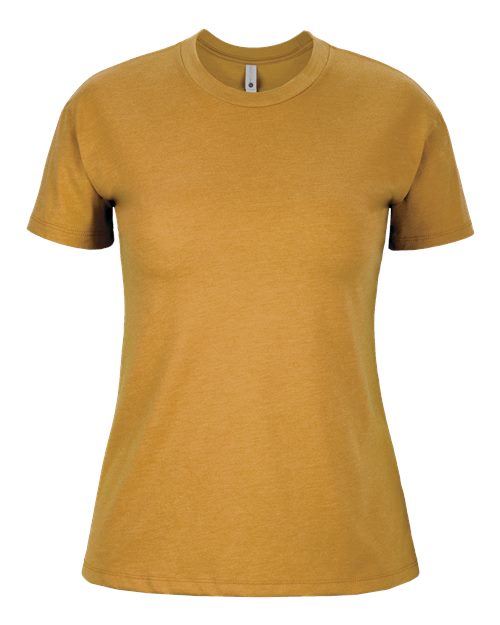 Women's CVC Relaxed T-Shirt - Antique Gold Front