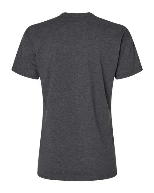 Women's CVC Relaxed T-Shirt - Charcoal Back
