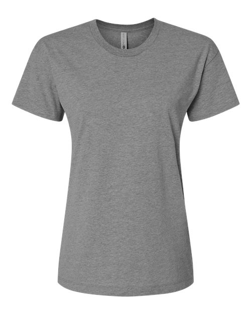 Women's CVC Relaxed T-Shirt - Dark Heather Grey Front
