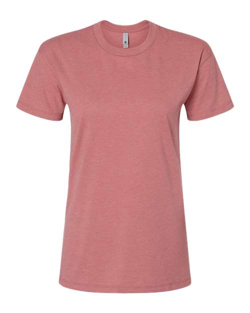 Women's CVC Relaxed T-Shirt - Heather Mauve Front
