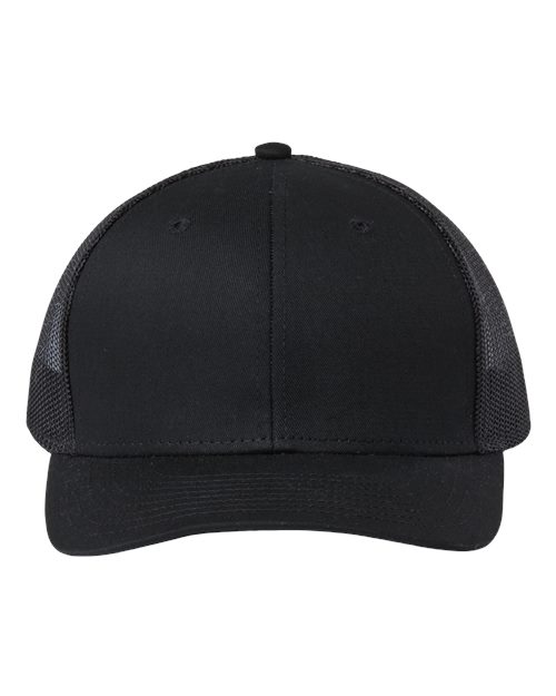 Everyday Trucker Cap - Black/ Black Front