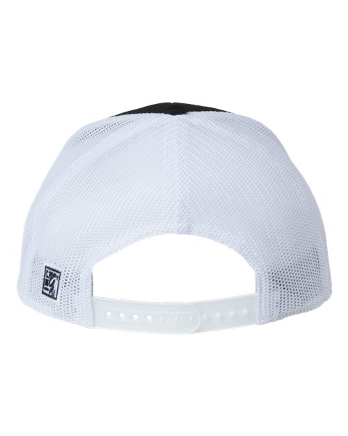 Everyday Trucker Cap - Black/ Grey/ White Back