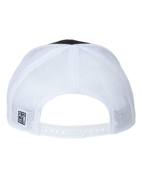 Everyday Trucker Cap - Black/ Red/ White Back