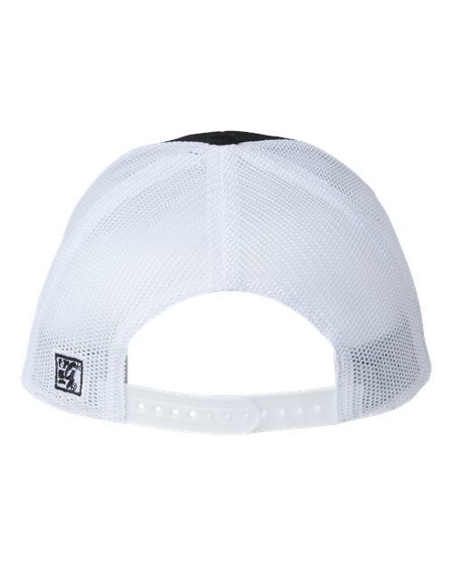 Everyday Trucker Cap - Black/ White Back
