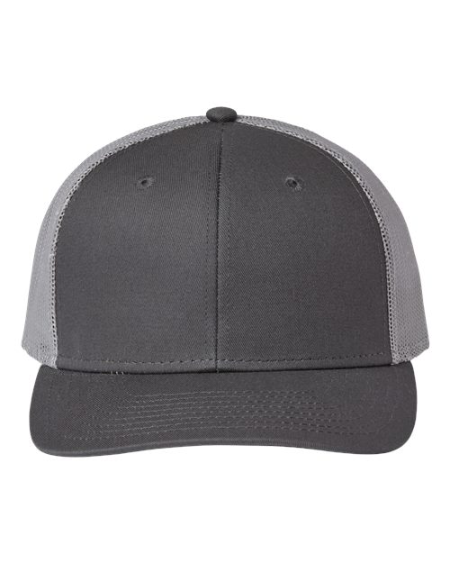 Everyday Trucker Cap - Charcoal/ Grey Front
