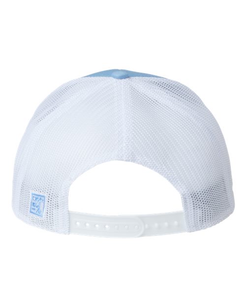 Everyday Trucker Cap - Columbia Blue/ White Back