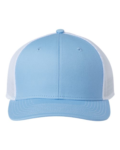 Everyday Trucker Cap - Columbia Blue/ White Front