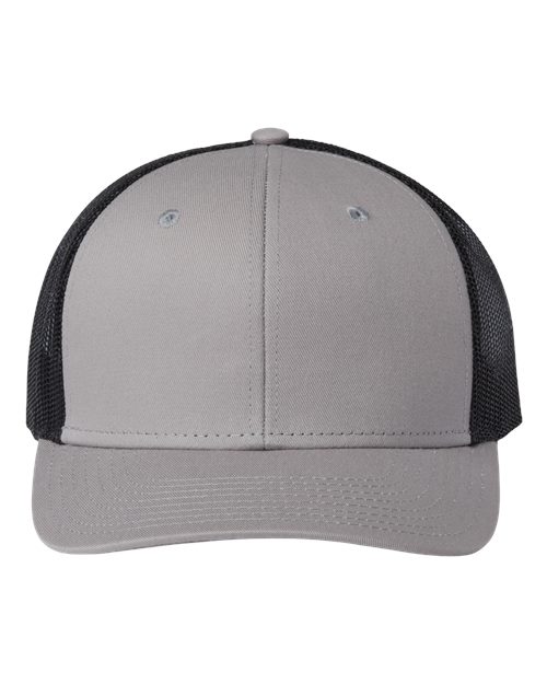 Everyday Trucker Cap - Grey/ Black Front