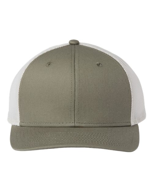 Everyday Trucker Cap - Light Olive/ Stone Front