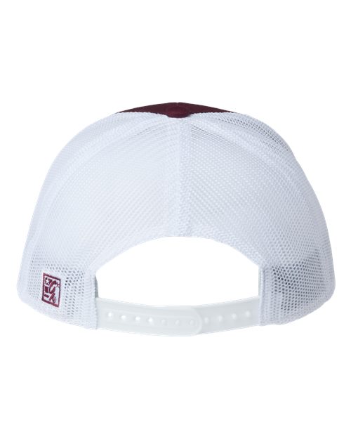Everyday Trucker Cap - Maroon/ White Back