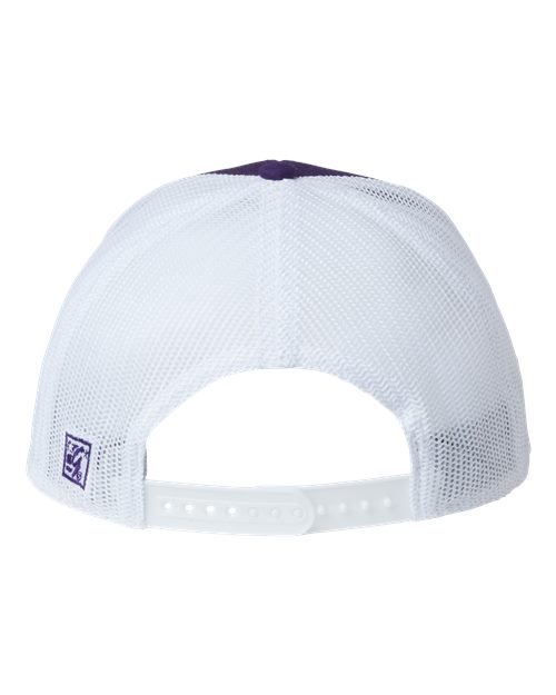Everyday Trucker Cap - Purple/ White Back