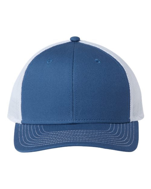 Everyday Trucker Cap - Sea Blue/ White Front