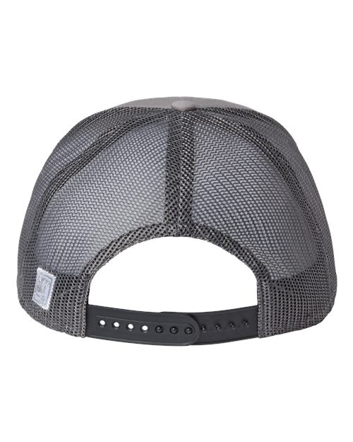 Everyday Rope Trucker Cap - Light Grey/ Charcoal Back