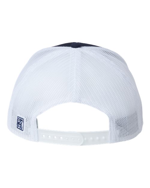 Everyday Rope Trucker Cap - Navy/ White Back
