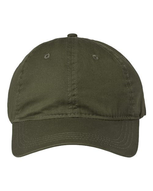 The Game Ultralight Cotton Twill Cap - Pine Front