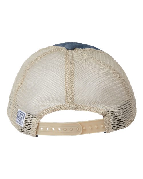 Soft Trucker Cap - Marine/ Khaki Back