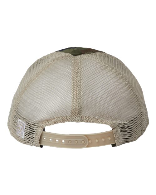 Soft Trucker Cap - Woodland/ Khaki Back